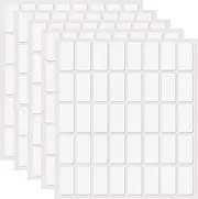 uxcell 200pcs Sticky Tack for Wall Hanging, Removable Adhesive Poster Putty, Double-Side Mounting Putty for Hanging Pictures and Museum Art (10mm x 20mm)