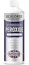 McKLords Commercial-Hydrogen Peroxide 3%, 1 Litre