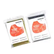 Blanket Hiking Outdoor Mylar Safety Space Supplies Survival Life-saving