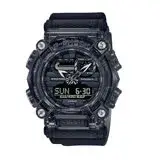 在飛比找遠傳friDay購物優惠-CASIO G-SHOCK 工業風 灰透色運動型腕錶 GA-