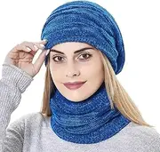 [Generic] Ladies' Autumn and Winter Knitted Warm Yarn Pullover hat