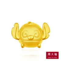 在飛比找momo購物網優惠-【周大福】TSUM TSUM系列 史迪奇黃金路路通串珠