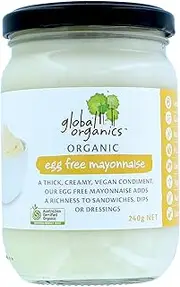 Global Organics Egg Free Mayonnaise 240 g