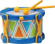 Halilit Children's 14cm Drum. Light & Robust Kids Toy Musical Instrument. Promot