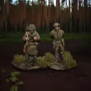 WW2 Hürtgenwald Canadian HQ & Support 28mm ideal Bolt Action etc Wargames