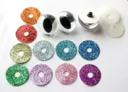 Pair 13mm- 25mm Large Safety Eyes Teddy Bear Cat Lizard Dragon Snake Toy Glitter