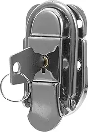 Angoily Travel Safe Luggage Lock Toggle Latch Small Latch Hasp Metal Hasp Latch Buckle Suitcase Lock Key Latch