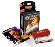 Hohner Progressive Series Golden Melody Harmonica in the Key of A