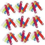 GANAZONO 50pcs Key Label Tags Self-Adhesive Wire Labels Wire Tags for Cable Management Industry Cable Tag