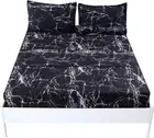 MAG Black Marble, Super Soft Microfiber Bed Sheet 4PC, Marble Twin,