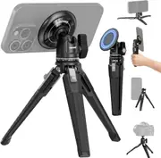 Magnetic Desk Phone Tripod Set for MagSafe iPhone 15 Pro Max 14 13 12