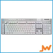 Logitech G915 X LIGHTSPEED Low-Profile Wireless Gaming Keyboard - White
