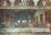 Vintage Milano The Last Supper by Leonardo da Vinci Unposted NOS Postcard