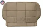 2001, 2002 Ford F150 Lariat Crew Cab Second Row Lean Back Leather Seat Cover Tan