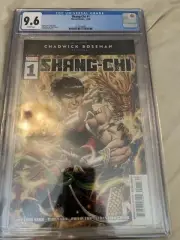 Shang-Chi 1A CGC 9.6 Chadwick Boseman Tribute Comic Book