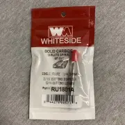 Whiteside Router Bits RU1801A Solid Carbide O-Flute Spiral Up Cut 1/4" Shank
