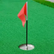 Golf Putting Cup with Flag Stainless Steel for Garage Backyard Putting Green