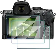 Z50II Tempered Glass Compatible for Nikon Z50 II Camera, ADQQUI 9H Hardness, Anti-Scratch Screen Protector(3 Pack)