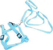 MINAOLULUS Rabbit Traction Strap Nylon Pet Pulling Rope for Animals for Rabbits Guinea Pigs and Other Pets Random Color for Stylish Outdoor Walks