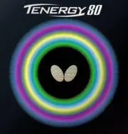 Butterfly Tenergy 80 FX Red Black 2.1mm Table Tennis Rubber Free Shipping
