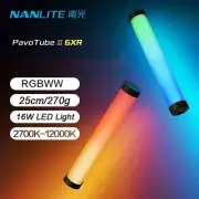 Nanlite PavoTube II 6XR 25cm RGB Full Color Led Video Tube Light 2700-12000K APP