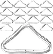 36Pcs Trampoline Buckles Durable Metal Triangle Rings for Replacing Trampoline Parts Rings for Secure Connection and Enhanced Performance