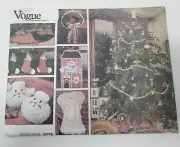 Vogue Patterns 2776 Christmas Home decor Sewing pattern Vintage