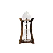 Coffee Culture 600ml Cold Drip Glass Brewing Coffee Maker w/ Wood Stand