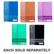 Colourhide A4 Notebook 120pg Stylish innovative Vibrant Smooth Writing Surface
