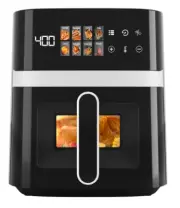 Bluebow 6QT Air Fryer, 8-in-1 Electric Hot Oven with Digital LED Touchscreen