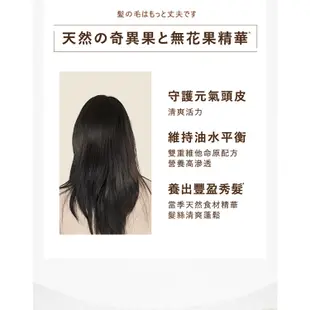 Hair Recipe 髪的料理 洗護組(洗髮露530ml+護髮精華素530g) (奇異果清爽/蜂蜜保濕/生薑蘋果防斷)