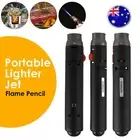 Flame Welding Torch Jet Lighter Windproof Refillable Butane Gas Baking Outdoor