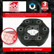 Propshaft Joint fits BMW 645 E63 4.4 03 to 05 N62B44A UJ Coupling Universal UJ