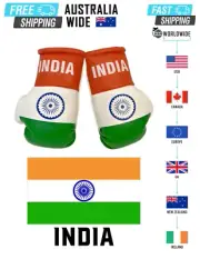 INDIAN FLAG / INDIA Mini Boxing Gloves, SOUVENIR / ORNAMENT