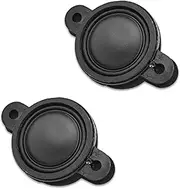 Qresthusa 2PCS 1.25 Inch Mini Tweeter 15W 4Ω Neodymium Silk Film Speakers for DIY Car Modified Tweeter Bookshelf Speaker