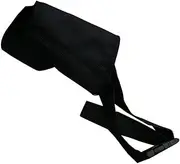 SEWOART Adjustable Nylon Dog Muzzle for Stopping Biting Barking Chewing Safe Comfortable Puppy Black