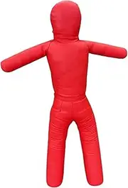 Lljsszr Empty Wrestling Dummy, Punching Bag, Portable Grappling Training Aid, Boxing Dummy for Kids, for Workout, Outdoor Indoor, Home Gym