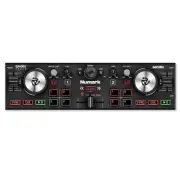 Numark 31cm Black Portable DJ2GO II Controller w/Touch Platters f/Serato DJ Lite