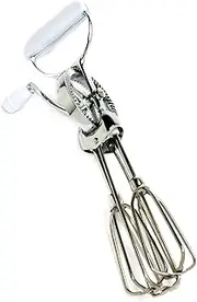 Norpro Egg Beater Classic Hand Crank Style 18/10 Stainless Steel Mixer 12 Inches