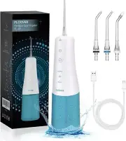 Cordless Portable Water Flosser 300 ML Water Tank 3 Speed Mode IPX7 2000mAh
