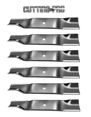 6-Pack Hi-Lift Blades Replaces Cub Cadet 01005336 for 48" Deck Tank Models