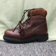 New Men’s Wolverine W04326 Brown Tremor 6” Work Boots Size 8.5 EW