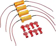 Z-122-04 4 piece set resistor (12V 50W 6?) LED blinker Haifura prevention electro tap eight with
