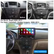 12.3'' w/ Carplay Car Stereo Radio GPS Navigation Wifi For Buick Regal 2009-2013
