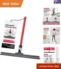 Patented Floor Squeegee Heavy Duty 45 Cm, Solid 100% Silicone, Long 4 Parts H...