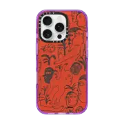 iPhone 16 Pro Impact Case Red moves