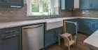 STEP 180 Integrated Pull Out Cabinet Step Stool - Kitchen Laundry Pantry