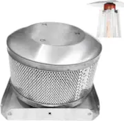 Patio Heater Burning Net Emitter Screen and Base 4-Sided Pyramid Heater Repla