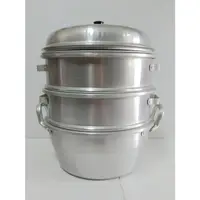 在飛比找蝦皮購物優惠-蒸鍋 蒸籠 鋁製三層蒸籠 鋁鍋 烹飪鍋 限時降價