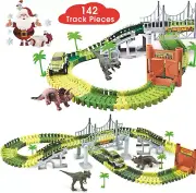 Bluefire Dinosaur Race Track Dinosaur World Race Car Track Train Toys Create ...